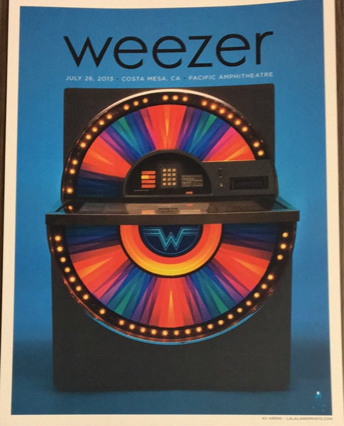 Weezer Concert Print