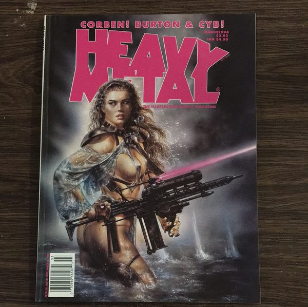 Heavy Metal Magazine March 1994