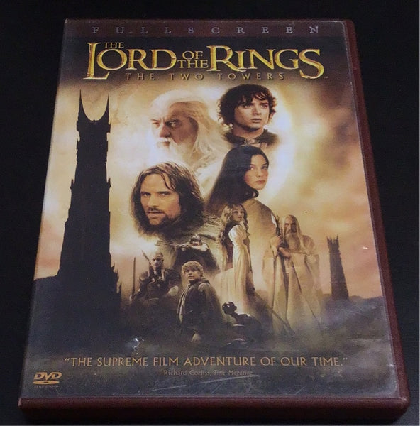 The Lord of the Rings The Two Towers DVD
