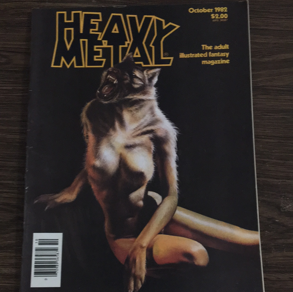 Heavy Metal Magazine October 1982