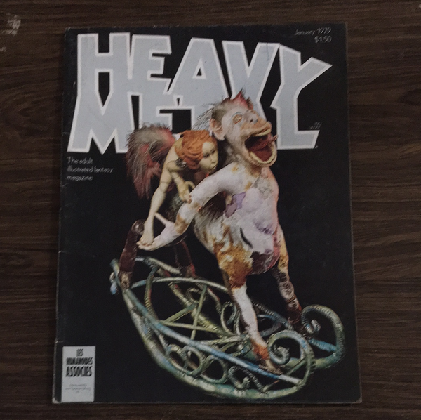 Heavy Metal Magazine January 1979