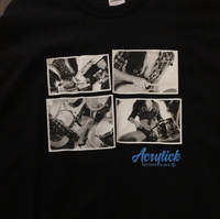 Acrylick 2XL Drums Black T-shirt