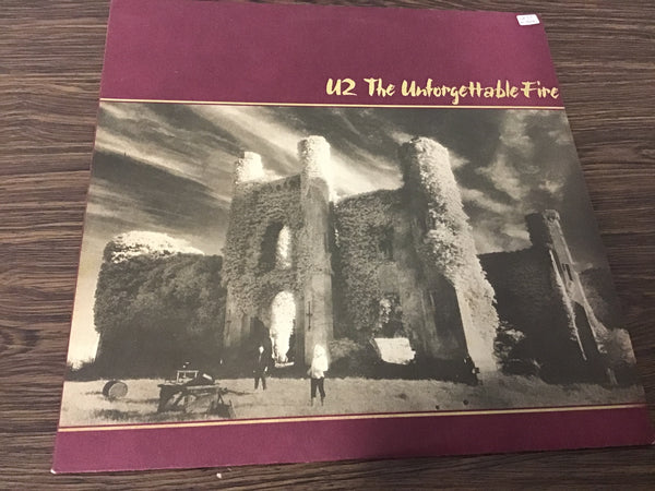 U2 The Unforgettable Fire LP