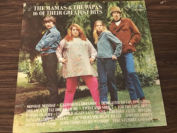 The Mamas and the Papas 16 of their Greatest Hits LP