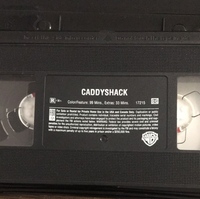 Caddyshack VHS