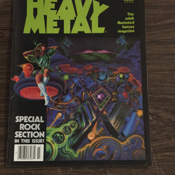 Heavy Metal Magazine March 1982