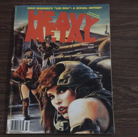 Heavy Metal Magazine March 1989