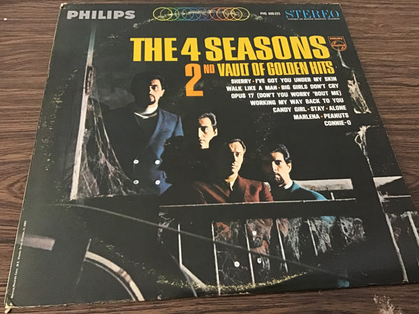 The Four Seasons 2nd Vault of Golden Hits LP