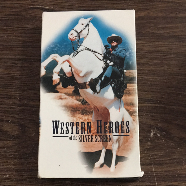Western Heros of the Sliver Screen VHS