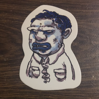 Mad Guy Sticker