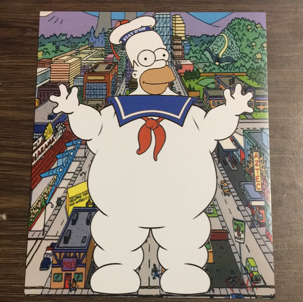 Homer Simpson Ghost Busters Print