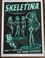 Vince Ray Skeletrina Print