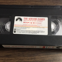 The Addams Family VHS
